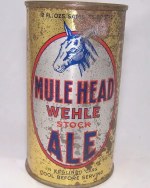 Wehle Mule Head Ale (Long Opener) Lilek #540, Grade 2. Sold on 10/06/17