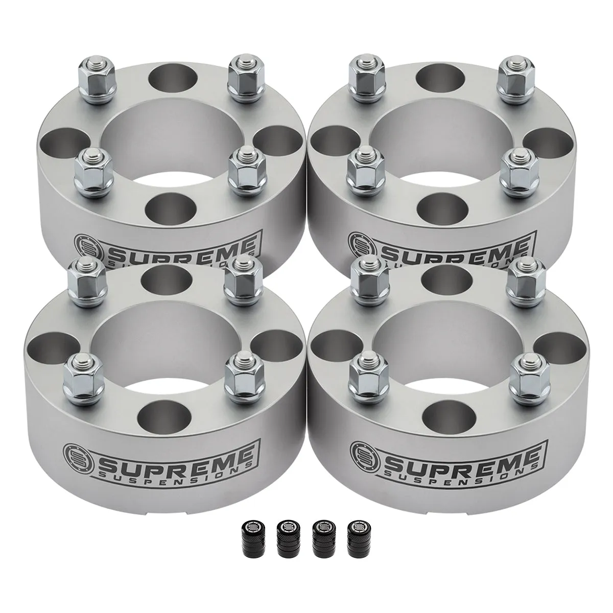Wheel Spacers 4x137mm BP Kawasaki Mule Models   Tire Valve Caps