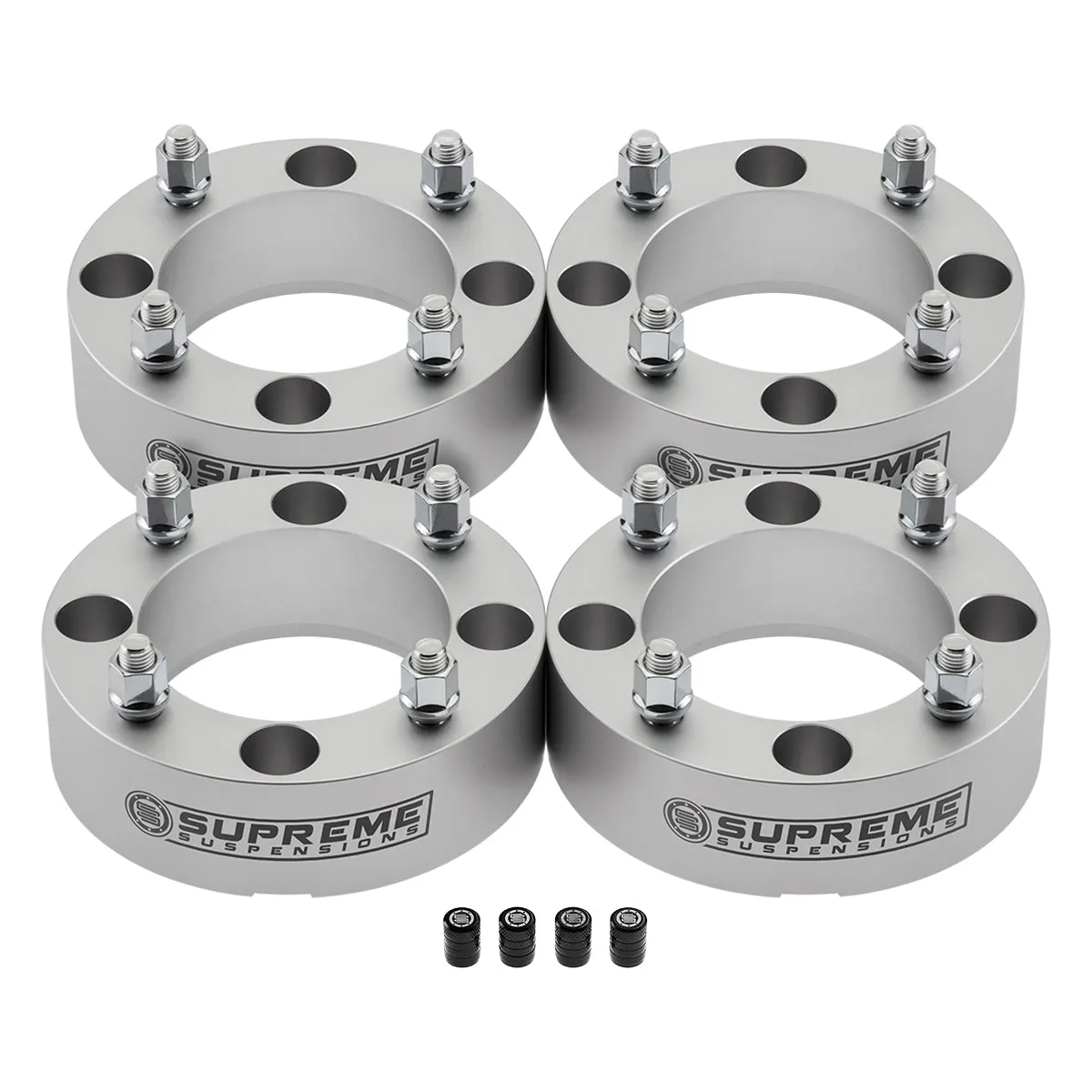 Wheel Spacers 4x137mm BP Kawasaki Mule Models   Tire Valve Caps