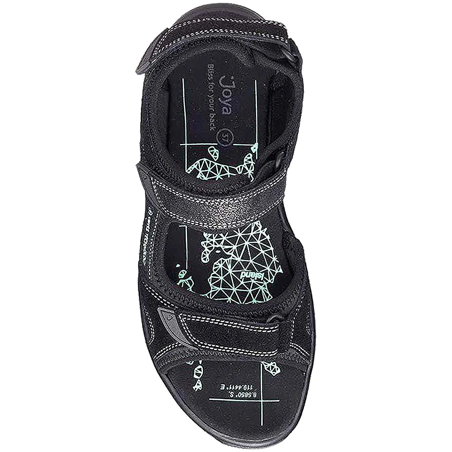 Women's Joya Komodo Black Leather