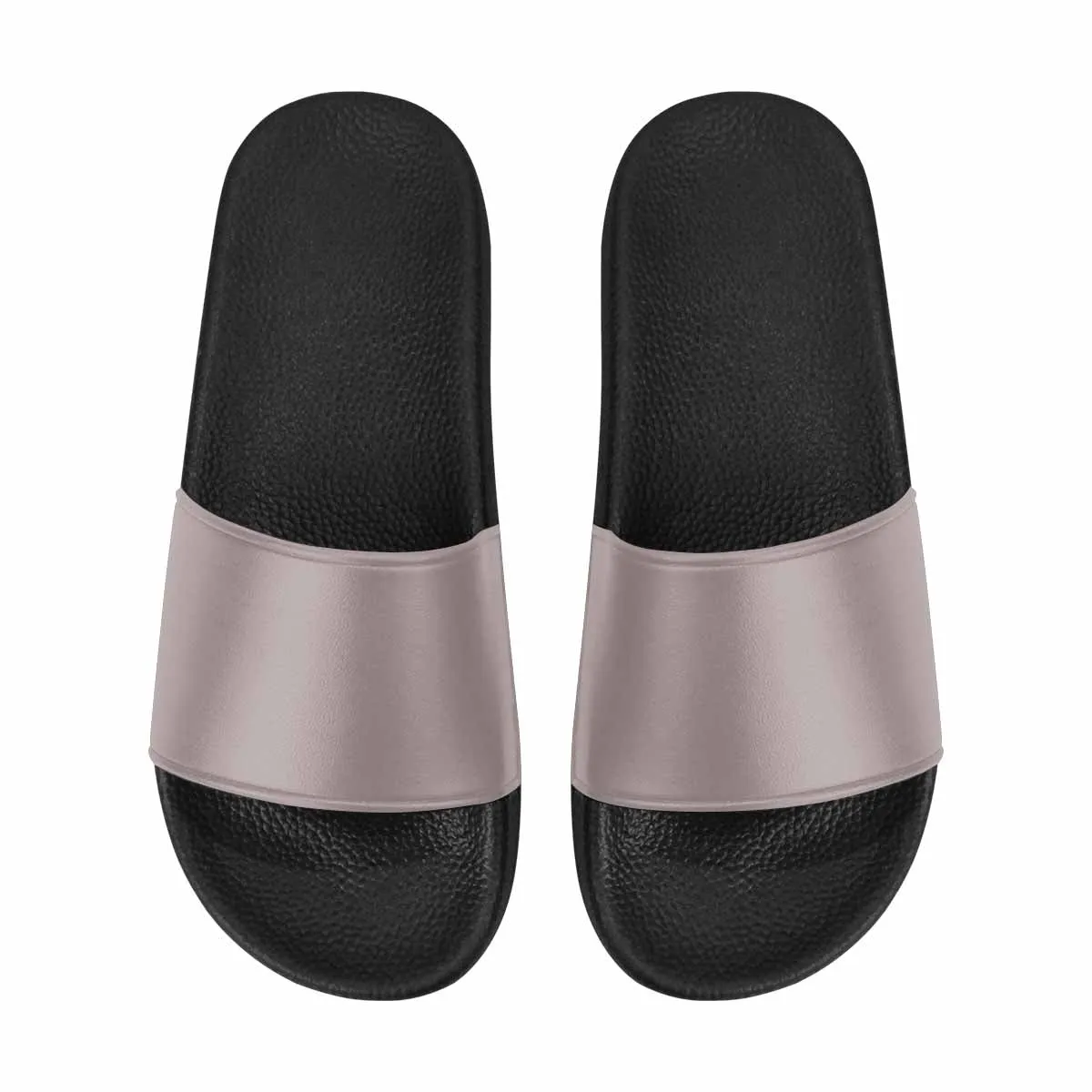 Womens Slide Sandals - Coffee Brown