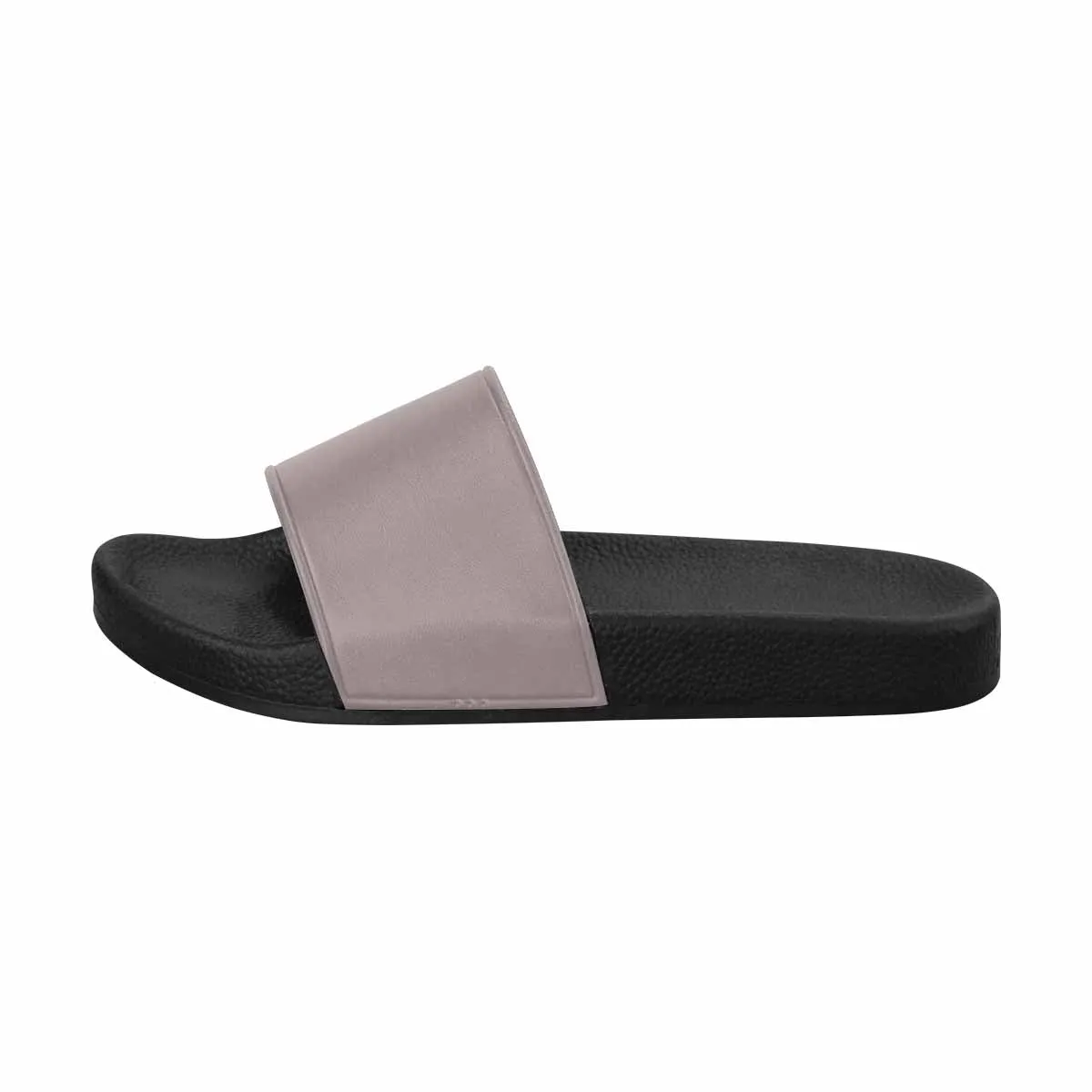 Womens Slide Sandals - Coffee Brown
