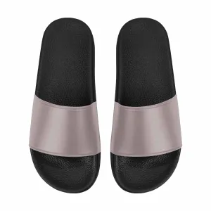 Womens Slide Sandals - Coffee Brown