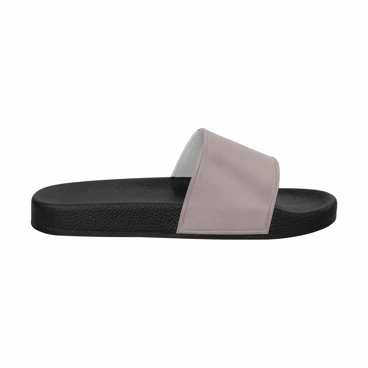 Womens Slide Sandals - Coffee Brown