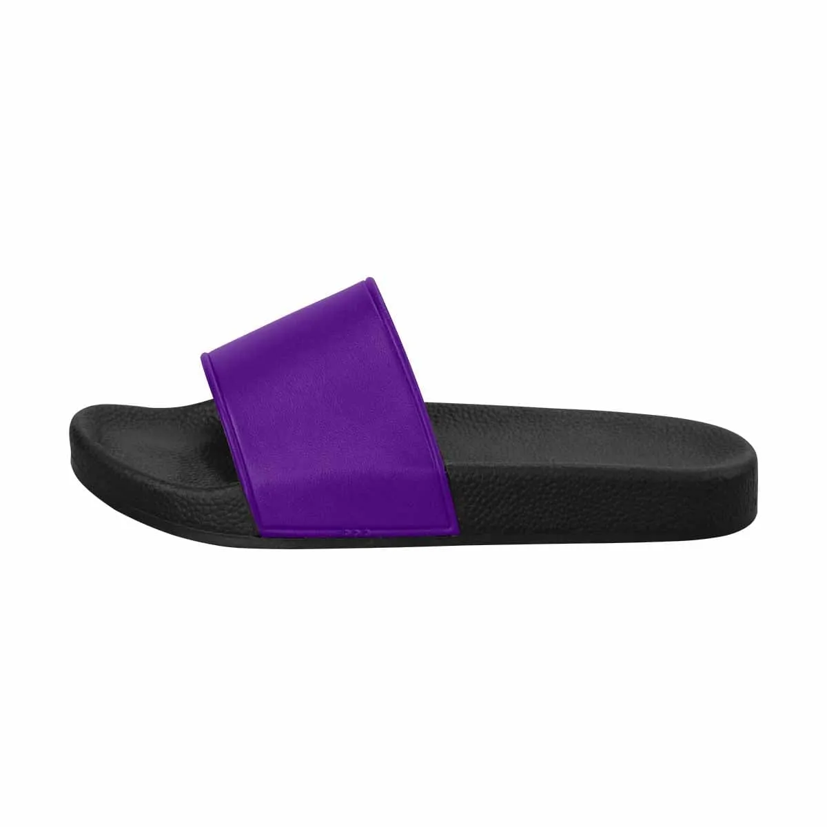 Womens Slide Sandals - Indigo Purple