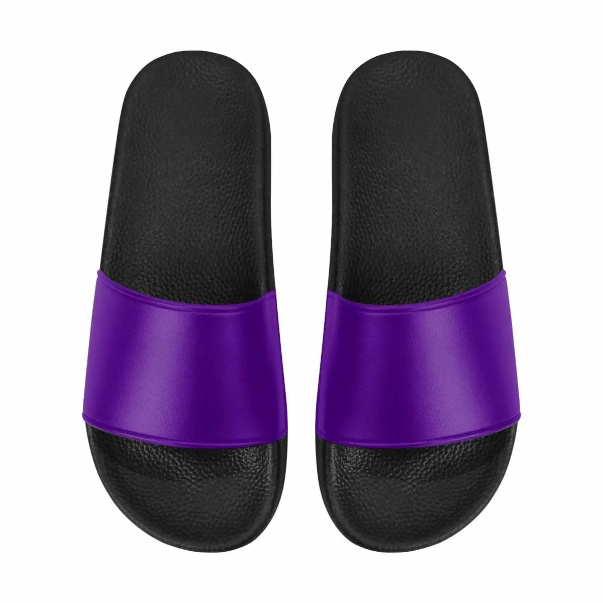 Womens Slide Sandals - Indigo Purple