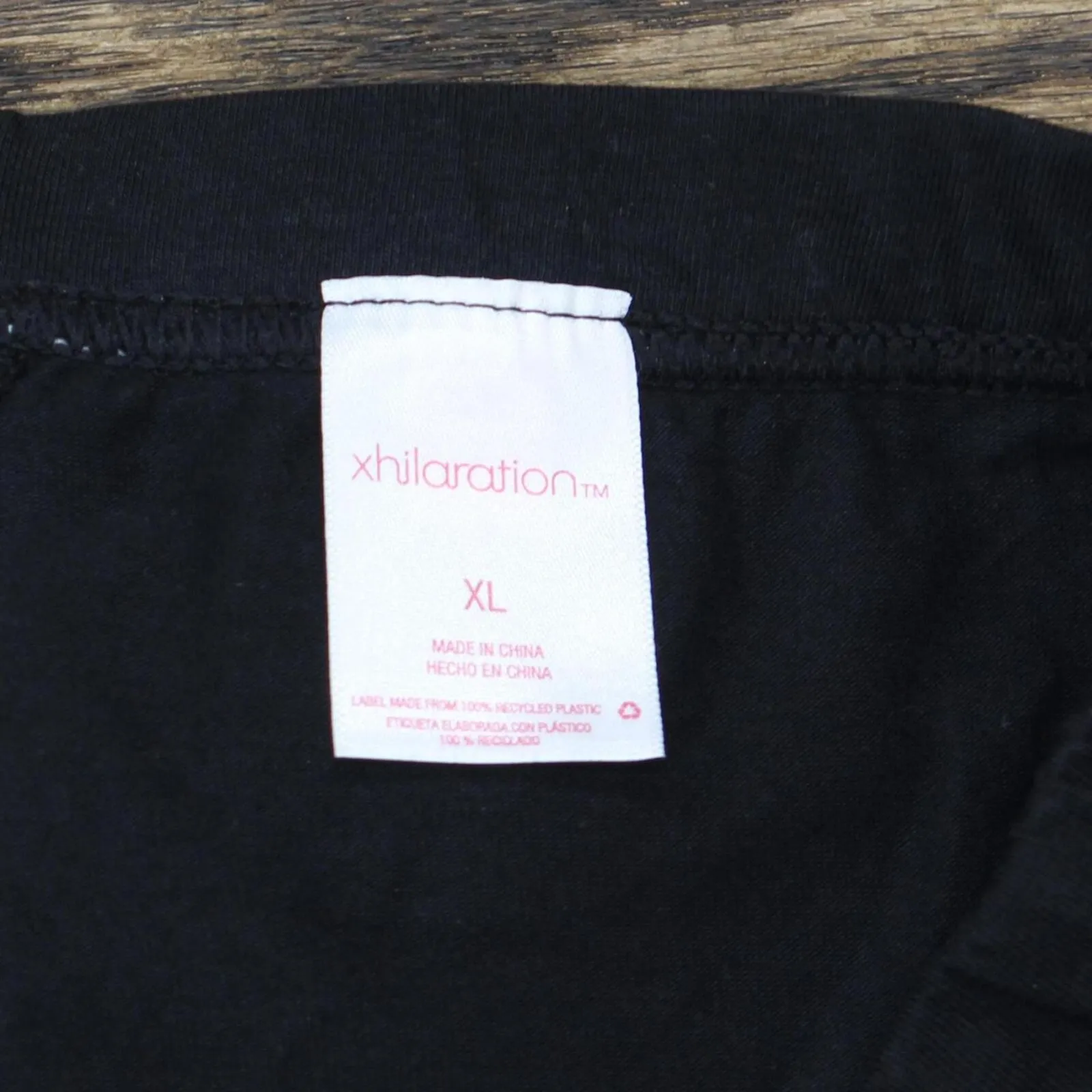 Xhilaration Women's Cotton Capri Leggings PTL-4338 Black XL