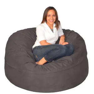 XL Bean Bag Chair Memory Foam Lounge Cushion for Bedroom Comfy