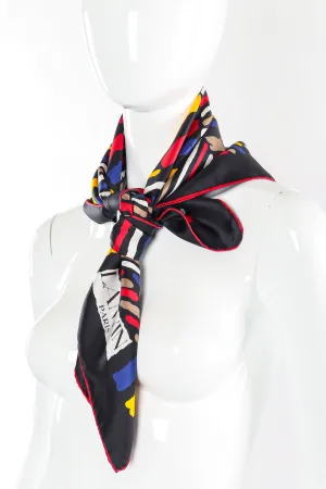 Zigzag Striped Scarf