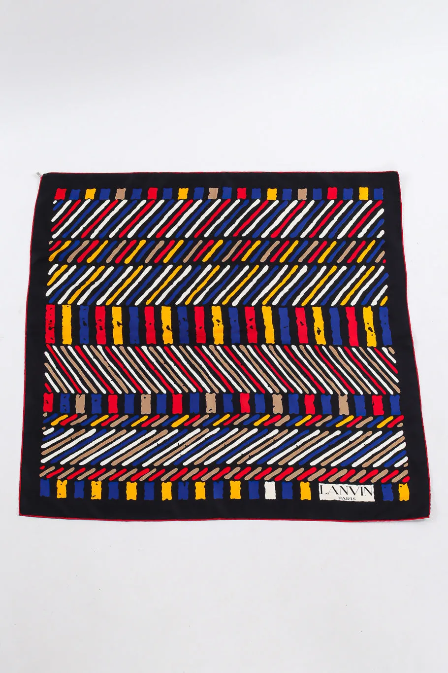 Zigzag Striped Scarf