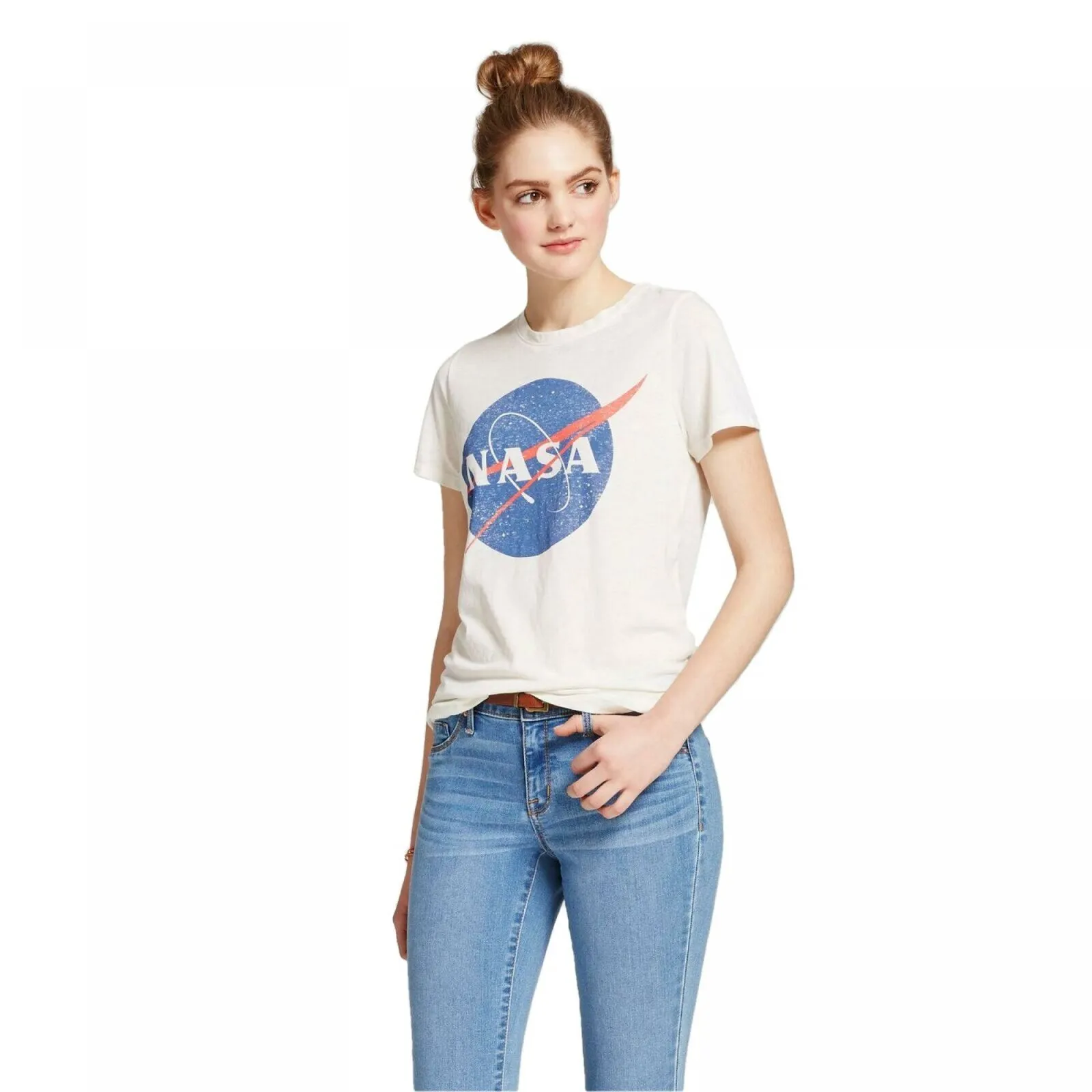 Zoe   Liv Women's NASA Short Sleeve Graphic T-Shirt