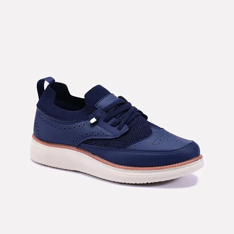 Zoom Blue Casual Sneakers 0120492